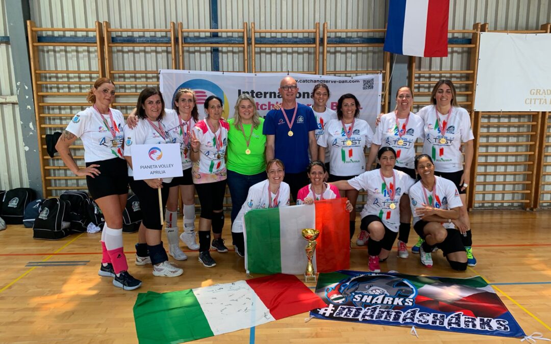 Catch’n serve ball, l’Italia vince il 1° campionato internazionale CSIT