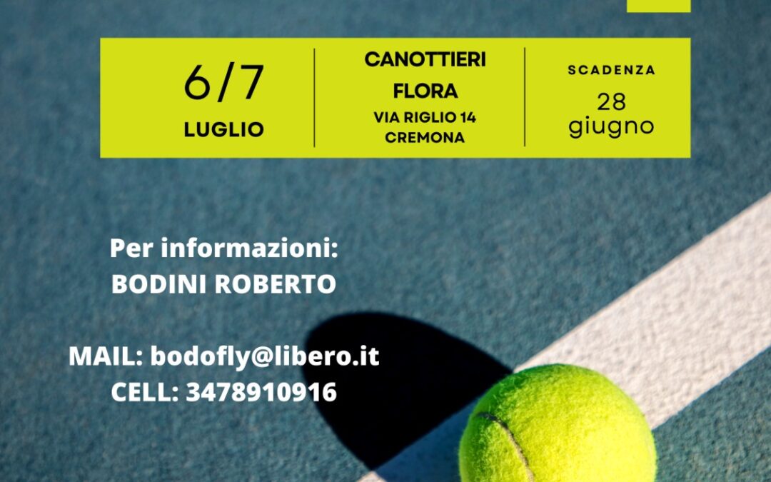 Cremona, Trofeo Flora di tennis in carrozzina