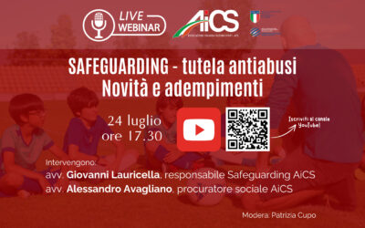 Tutela anti-abusi, webinar di AiCS sul Safeguarding