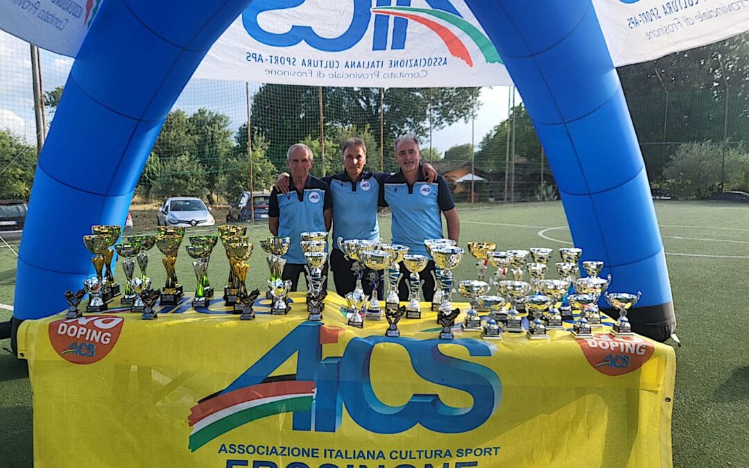 Frosinone, AiCS festeggia la stagione sportiva 2023-2024: consegnati i riconoscimenti alle società protagoniste nel settore calcio