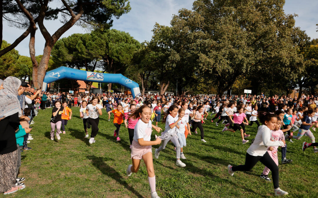 Forlì, la scuola Bersani vince la Campestre dei Bambinidi AiCS