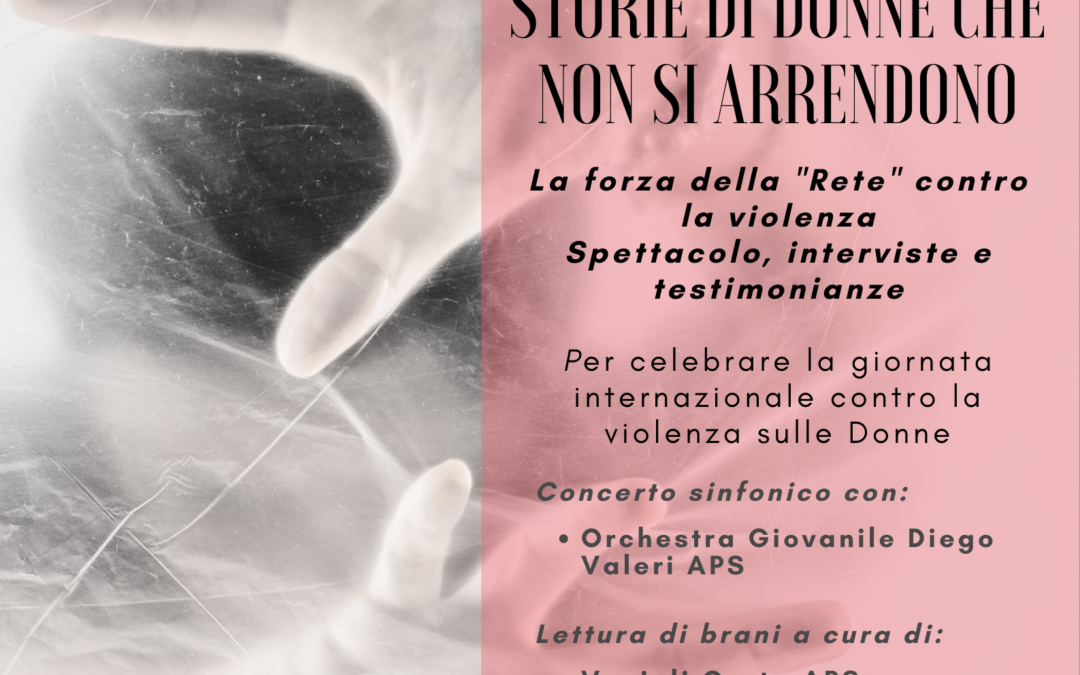 Venezia, “Storie di donne che non si arrendono” – serata spettacolo contro la violenza di genere