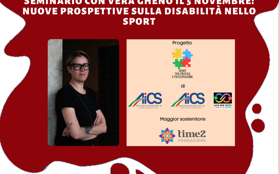 Sport di reale inclusione, seminario AiCS gratuito con la sociolinguista Vera Gheno