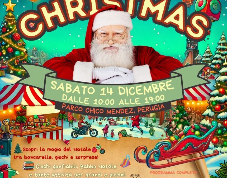 Perugia, festa di Natale al Parco Chico Mendez con “Natura urbana”