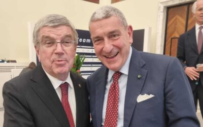 Il Presidente CIO Thomas Bach al CONI i rappresentanti dello sport tricolore: “grazie Italia!”