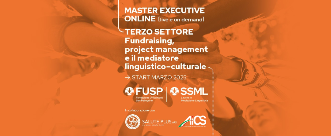 Formazione, AiCS collabora al Master Fups su Terzo Settore – Fundraising, project management e mediatore linguistico-culturale